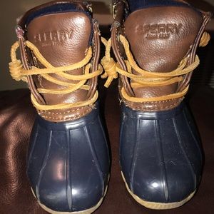 Toddler Sperry Top-Sider Saltwater Boot size 9